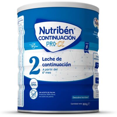 Leite de Continuação Nutriben Nutribén 2 - Leite em Pó para Bebês Leite de Continuação Nutriben Nutribén 2 - Leite em Pó para Bebês