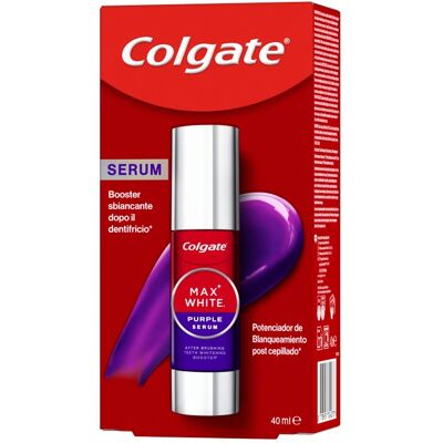 Colgate Sérum Branqueador Max White Purple 40 ml Colgate Sérum Branqueador Max White Purple 40 ml