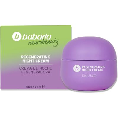 Babaria Creme Facial de Noite Regenerador Neurobeauty 50 ml Babaria Creme Facial de Noite Regenerador Neurobeauty 50 ml