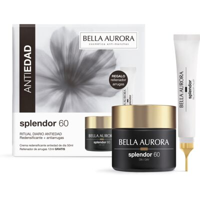 Bella Aurora Pack Splendor 60 Ritual Diário Anti-Envelhecimento Redensificante + Anti-Rugas 50 ml Bella Aurora Pack Splendor 60 Ritual Diário Anti-Envelhecimento Redensificante + Anti-Rugas 50 ml