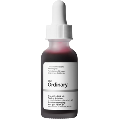 The Ordinary AHA 30% + BHA 2% Solução - Esfoliante - Iluminadora The Ordinary AHA 30% + BHA 2% Solução - Esfoliante - Iluminadora