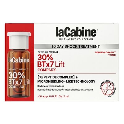 La Cabine Pack 10 Ampolas Antirrugas – Tratamento Intensivo 10 Dias BTx7 Lift 2 ml La Cabine Pack 10 Ampolas Antirrugas – Tratamento Intensivo 10 Dias BTx7 Lift 2 ml
