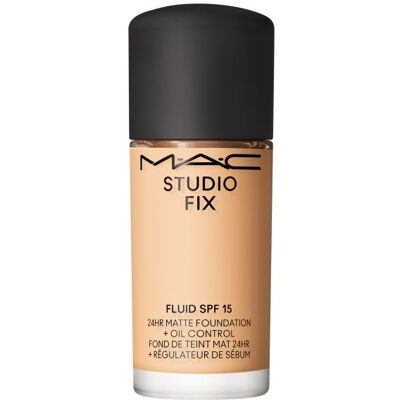 MAC Cosmetics Mini Studio Fix Fluid SPF 15 - Base com controle de oleosidade, NC15 MAC Cosmetics Mini Studio Fix Fluid SPF 15 - Base com controle de oleosidade, NC15