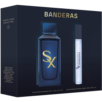 Antonio Banderas Estojo Seduction X Eau de Parfum 110 ml Antonio Banderas Estojo Seduction X Eau de Parfum 110 ml