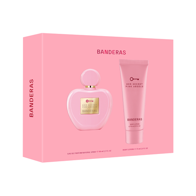 Antonio Banderas Estojo Her Secret Pink Absolu Eau de Parfum 155 ml Antonio Banderas Estojo Her Secret Pink Absolu Eau de Parfum 155 ml