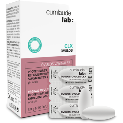 Óvulos Vaginais CLX 3 gr Cumlaude Lab Óvulos Vaginais CLX 3 gr Cumlaude Lab