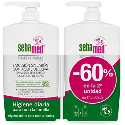 Emulsão Corporal com Azeite Sebamed - Hidratação para Pele Sensível Emulsão Corporal com Azeite Sebamed - Hidratação para Pele Sensível