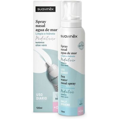 Spray Nasal Água do Mar 120 ml Suavinex Spray Nasal Água do Mar 120 ml Suavinex
