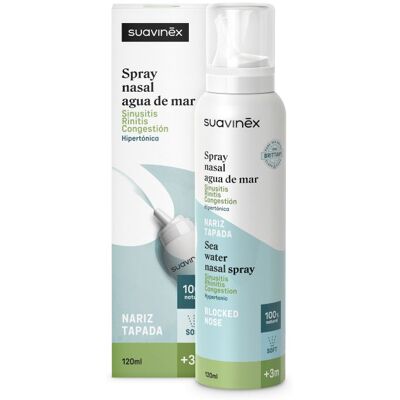 Suavinex Solução Nasal Hipertónica 120 ml Suavinex Solução Nasal Hipertónica 120 ml