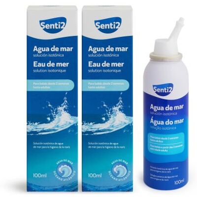 Spray Nasal Água do Mar 100 ml Senti2 Spray Nasal Água do Mar 100 ml Senti2