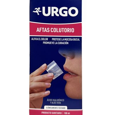 Aftas Colutório 100 ml Urgo Kit de primeiros socorros Aftas Colutório 100 ml Urgo Kit de primeiros socorros