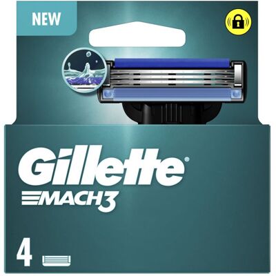 Mach3 Recargas Gillette Carregadores e Recargas Mach3 Recargas Gillette Carregadores e Recargas