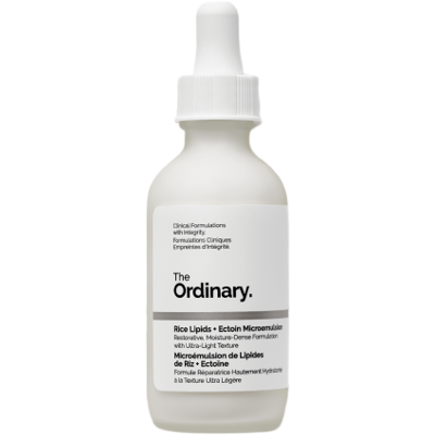 The Ordinary Rice Lipids + Ectoin Microemulsão Hidratante 60 ml The Ordinary Rice Lipids + Ectoin Microemulsão Hidratante 60 ml
