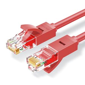 Ugreen Cabo patchcord Ethernet Ugreen RJ45 Cat 6 UTP 1000 Mbps 2 m vermelho (NW102 80830)