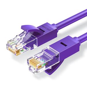Ugreen Cabo patchcord Ethernet Ugreen RJ45 Cat 6 UTP 1000 Mbps 2 m violeta (NW102 80836)