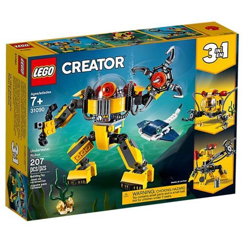 Lego Creator 31090 Robô Subaquático