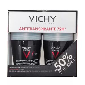 Vichy Homme Desodorizante Roll-On 50ml x2