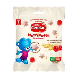 Nestlé Cerelac Nutripuffs Snack Framboesa 7g 8M+