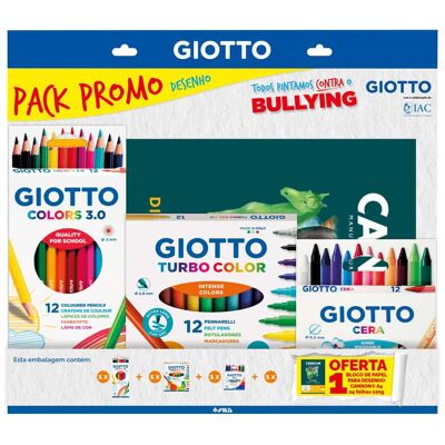 Pack Promo Desenho Giotto Pack Promo Desenho Giotto