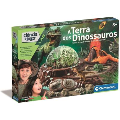 CLEMENTONI - La Tierra de los Dinosaurios - Molde de vulcão - Playset CLEMENTONI - La Tierra de los Dinosaurios - Molde de vulcão - Playset