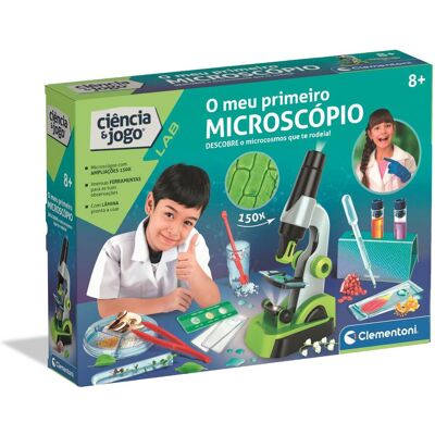Meu 1º Microscópio Clementoni Meu 1º Microscópio Clementoni