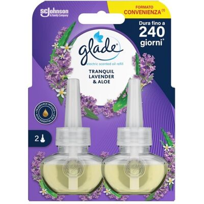 Ambientador Glade Recarga Lavanda 2x20ml Ambientador Glade Recarga Lavanda 2x20ml