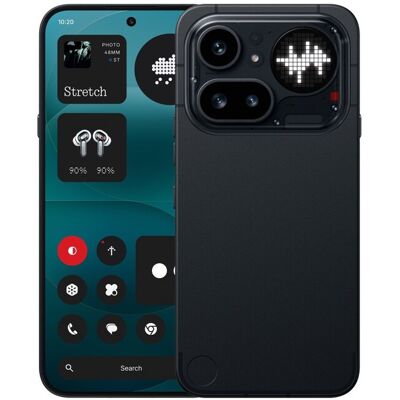Smartphone Nothing Phone (4a) Pro Preto 12/256gb Smartphone Nothing Phone (4a) Pro Preto 12/256gb