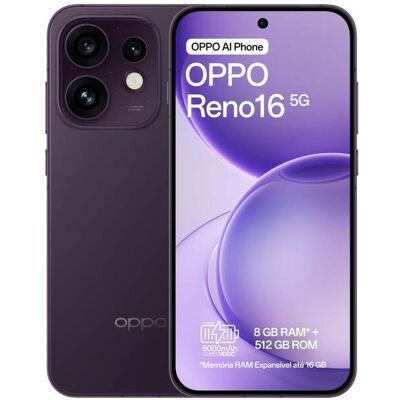 Smartphone Oppo Reno16 5g Preto 8/512gb Smartphone Oppo Reno16 5g Preto 8/512gb