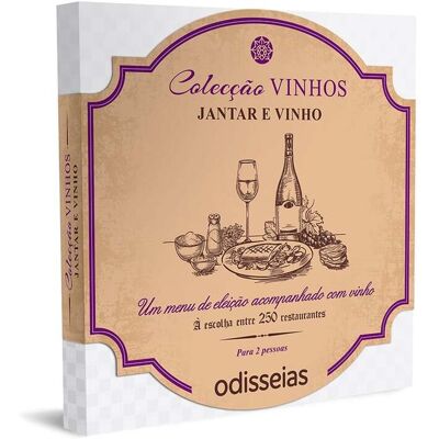 Pack Odisseias Jantar E Vinho A Dois Pack Odisseias Jantar E Vinho A Dois