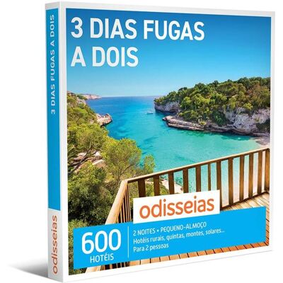 Entretenimento Odisseias - 3 Dias Fugas A Dois Entretenimento Odisseias - 3 Dias Fugas A Dois
