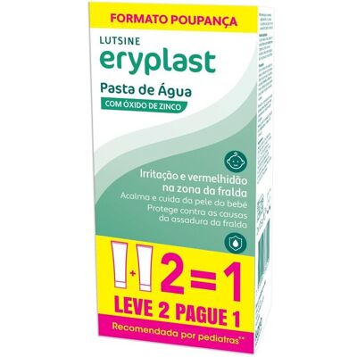Pasta De Água Lutsine Eryplast 2x125g Pack L2p1 Pasta De Água Lutsine Eryplast 2x125g Pack L2p1