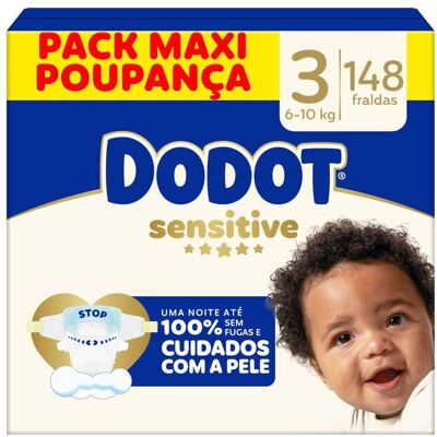 Fraldas Dodot Sensitive para Recém-nascidos e Bebês Fraldas Dodot Sensitive para Recém-nascidos e Bebês