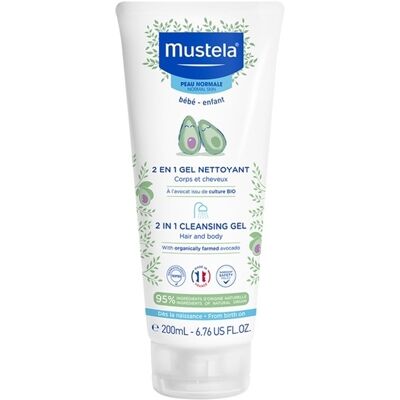 Gel Mustela Lavante Corpo E Cabelo 2em1 200ml Gel Mustela Lavante Corpo E Cabelo 2em1 200ml