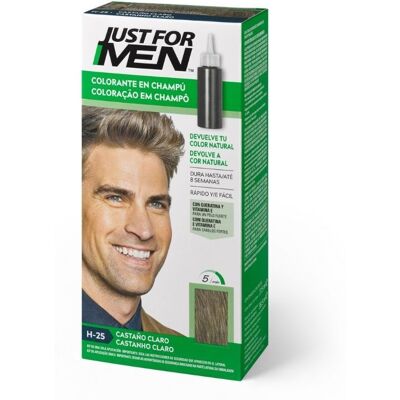 Coloração Just For Men Castanho Claro Natural Coloração Just For Men Castanho Claro Natural