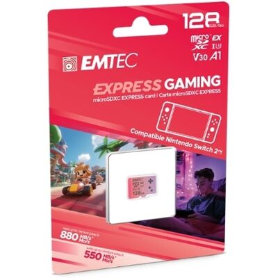 Microsd Emtec Gaming Switch 2 Extreme 128gb Microsd Emtec Gaming Switch 2 Extreme 128gb
