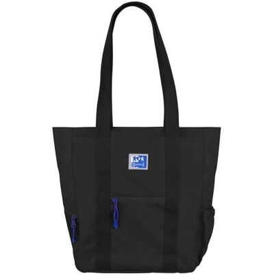 Tote Bag B.trendy Oxford Preto 34x31x12cm Tote Bag B.trendy Oxford Preto 34x31x12cm