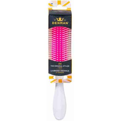 Escova Denman D3 Ondulado Branca Escova Denman D3 Ondulado Branca
