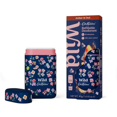 Desodorizante Wild Floral Azul Âmbar 40g Desodorizante Wild Floral Azul Âmbar 40g