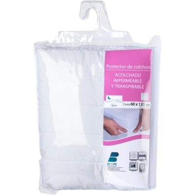 Resguardo Para Cama Interbaby Impermeável 60x120cm Resguardo Para Cama Interbaby Impermeável 60x120cm