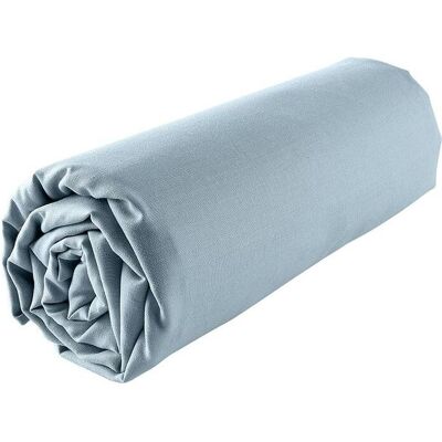 Lençol De Baixo Com Elástico Actuel Azul 52% Poliester / 48% Algodão 140x200cm Lençol De Baixo Com Elástico Actuel Azul 52% Poliester / 48% Algodão 140x200cm