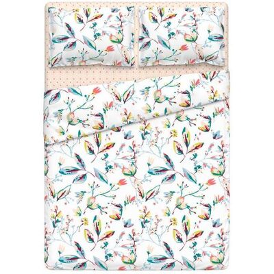 Jogo De Cama Victoire Actuel Estampado 100% Algodão 240x280cm Jogo De Cama Victoire Actuel Estampado 100% Algodão 240x280cm