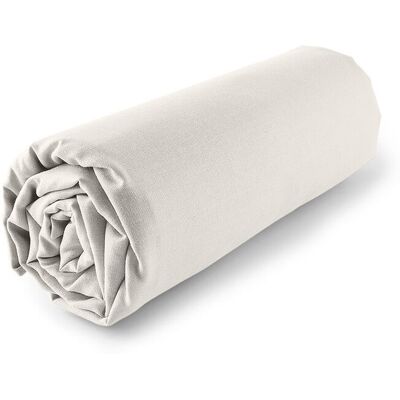 Lençol De Baixo Actuel 60% Poliester/40% Algodão Branco 180x200cm Lençol De Baixo Actuel 60% Poliester/40% Algodão Branco 180x200cm