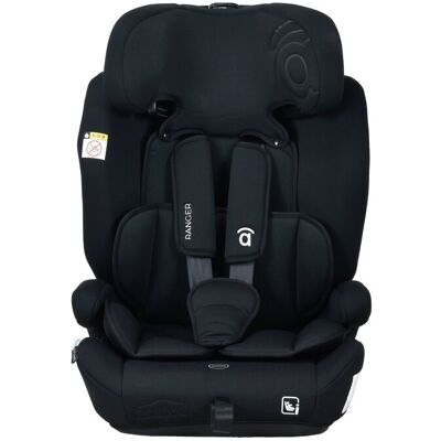 Cadeira Auto I-size Asalvo 76-150cm Preto Cadeira Auto I-size Asalvo 76-150cm Preto