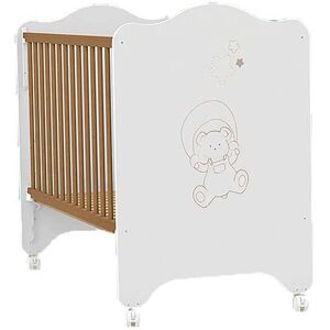 Berço Urso Carbebe Branco E Carvalho 120x60cm Berço Urso Carbebe Branco E Carvalho 120x60cm