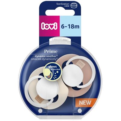 Chupeta Lovi Prime Glow 6-18m 2 Un Chupeta Lovi Prime Glow 6-18m 2 Un