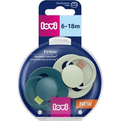 LOVI PRIME 6-18m Chupeta - Bico de bebê LOVI PRIME 6-18m Chupeta - Bico de bebê