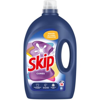 Det. Máq. Roupa Líquido Skip Cores 56d Det. Máq. Roupa Líquido Skip Cores 56d