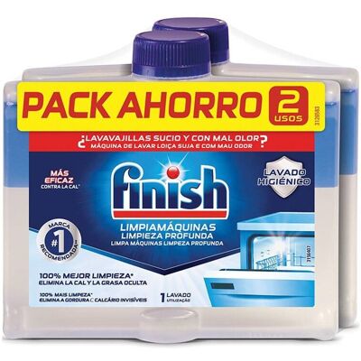 Limpa Máquina Loiça Regular Finish 2x250ml Limpa Máquina Loiça Regular Finish 2x250ml
