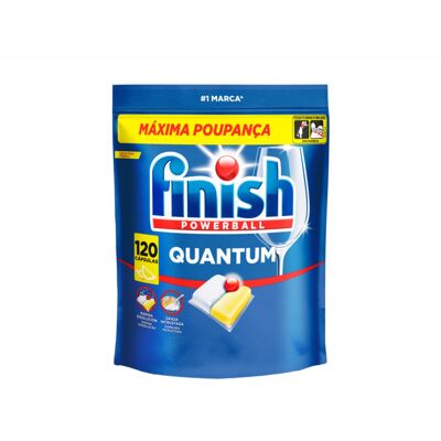 Det. Loiça Máq. Finish Quantum Limão 120p Det. Loiça Máq. Finish Quantum Limão 120p