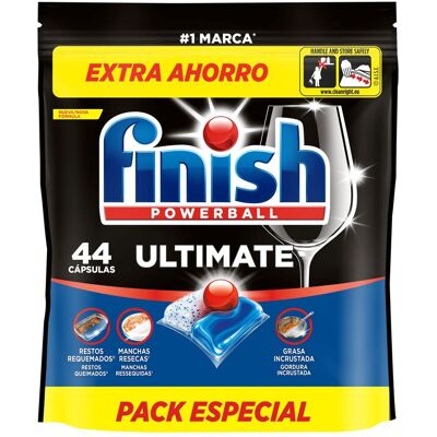 Detergente Loiça Máquina Finish Ultimate Regular 44p Detergente Loiça Máquina Finish Ultimate Regular 44p